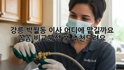 강릉 박월동 이사, 어디에 맡길까요? 꼼꼼 비교분석 후 추천드려요!
